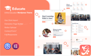 Educato - Online Education WordPress Theme