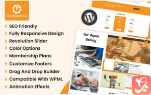 Electro Repair - Electronics And Computer Repair Service WordPress Theme