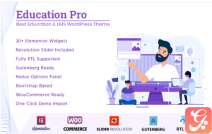Education Pro - Best Education and LMS WordPress Theme