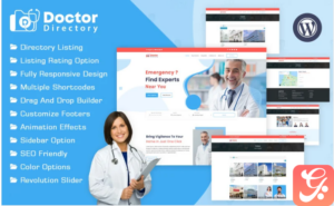 Doctor Directory WordPress Theme