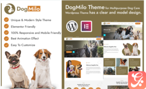 DogMilo WordPress Dog Care Theme