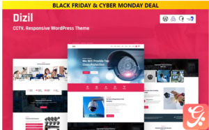 Dizil - CCTV Responsive WordPress Theme