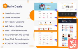 Daily Deals WordPress Theme