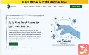 Covid Plus - Coronavirus and Medical Store WordPress Theme