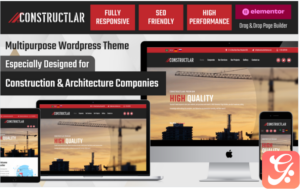 Constructlar - Multipurpose Construction & Architecture Wordpress Theme