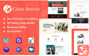 Cleener - Cleaning Services WordPress Theme