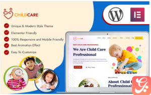 Child Care Premium Wordpress Theme