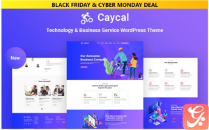 Caycal - Startup Technology & Business Service WordPress Theme