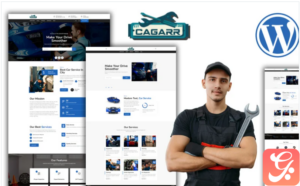 Cagaar Mechanics Car Repair WordPress Theme