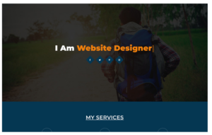 Crokgo is a Personal Portfolio One Page Template