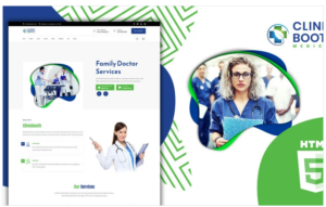 Clinicbooth Medical Clinic and Office Landing Page Template
