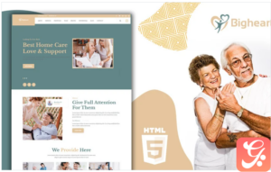 Bigheart Senior Security Landing Page Template