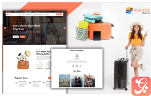 Tragency Travel Agency Landing Page HTML5 Template