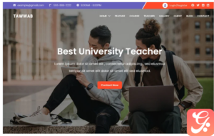 Tawwab - Online Course Landing Page Template