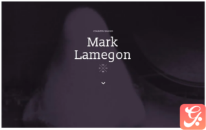 Singer Responsive Landing Page Template