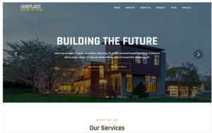 Reflex - Architecture Landing Page Template