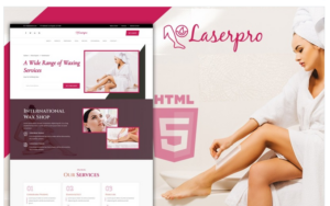 Laserpro Hair Removal Landing Page Template