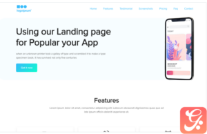 GrocLand - App and Office Free Modern HTML Landing Page Template