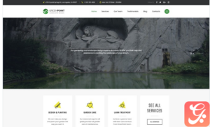GREENPOINT - Landscape Design Creative HTML Bootstrap Landing Page Template