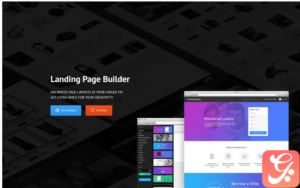 Financial Advisor Responsive Landing Page Template