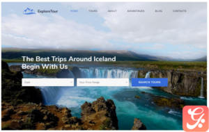 Explore Tour - Travel Agency Modern HTML Landing Page Template