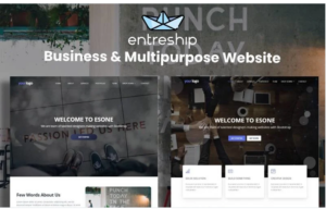 EsOne - Business & Multipurpose Landing Page Template