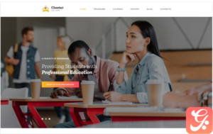 Chester - University Modern HTML Bootstrap Landing Page Template