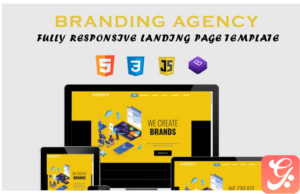 Branding Agency - Fully Responsive Working Landing Page Template