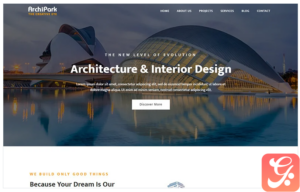 ArchiPark - Architecture & Interior Landing Page Template