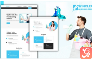 Winclean Cleaning Services Landing Page HTML5 Template