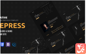 Repress - A Onepage Portfolio Template