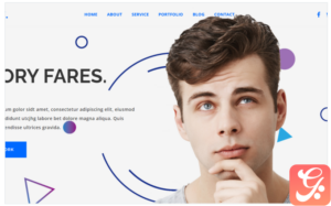 Mory-Portofilo Landing Page Template