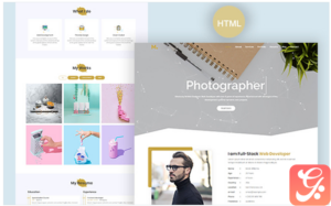Mira - Creative Portfolio Landing Page Template