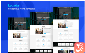 Legada - Responsive Landing Page Template