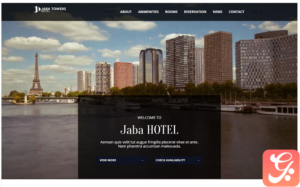 JABA Tower Hotel-Multipurpose Premium HTML5 Website Template