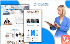 Insusafe Insurance Package Landing Page HTML5 Template