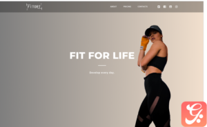 Fitort - Sporting Html Landing Page Template.