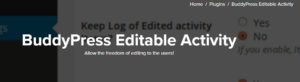 BuddyPress Editable Activity 2.0.4