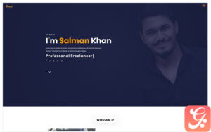 Duck - Personal Portfolio Landing Page Template