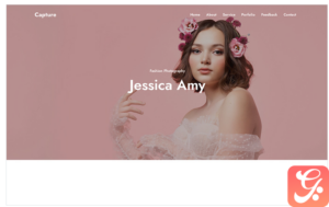 Capture - Photography HTML Landing Page