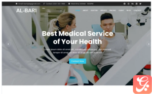 Al-Bari - Medical Service Landing Page template