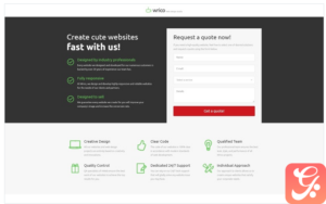 Wrico - Web Development HTML Landing Page Template