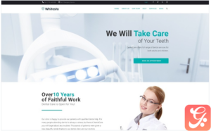 Whitesto - Dental Clinic Elementor WordPress Landing Page Template