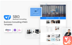 SBG - Business Consulting HTML Landing Page Template