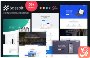 Sassbit Landing Page Template