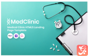 MedClinic - Medical Clinic Landing Page Template