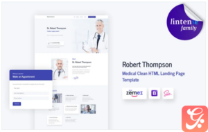 Lintense Digital Agency - Creative HTML Landing Page Template