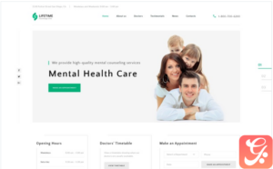 Lifetime - Psychologist Clean HTML Landing Page Template