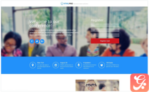 HTML PRO - IT Company Clean HTML Landing Page Template