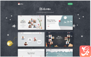 Gifter - Greeting Card HTML Landing Page Template